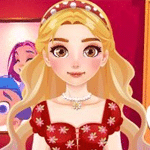 เกมส์แต่งหน้าเจ้าหญิงวาเลนไทน์ Blonde Sofia: Valentine Makeover