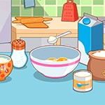 เกมส์ช่วยสาวน้อยทำแพนเค้ก Diary Maggie Making Pancake