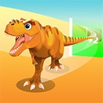 เกมส์ไดโนเสาร์วิ่งเข้าช่อง Dinosaur Runner 3D