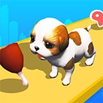 เกมส์สุนัขวิ่งวิวัฒนาการ Dog Evolution Run