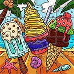 เกมส์จิ๊กซอว์เกาะปริศนา Island Treats Jigsaw