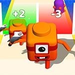 เกมส์บล็อกวิ่งรวมพลัง Merge Number Cube 3d Run