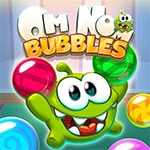 เกมส์กบยิงลูกอมแสนสนุก Om Nom Bubbles