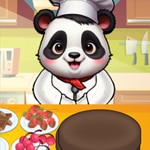 เกมส์หมีเนยทำอาหาร Panda The Cake Maker