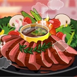 เกมส์ทำสเต็กวากิว Roxie’s Kitchen: Wagyu Steak