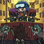 เกมส์สร้างฐานป้องกันซอมบี้ Zombie Idle Defense